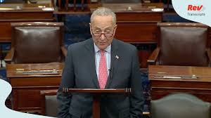 Chuck Schumer Senate Floor Speech Transcript August 11 Coronavirus Us Postal Service Rev
