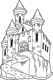 The adventures of rocky and bullwinkle and friends. Spooky Castle Drawing For Kids Novocom Top