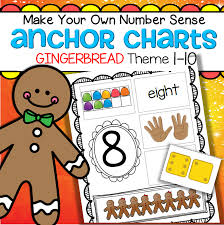 Gingerbread Number Sense Make Your Own Anchor Charts