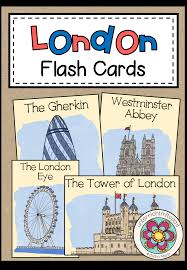 London Sights Flash Cards Unterrichtsmaterial Im Fach Englisch Speicherkarte Kartenideen Unterrichtsmaterial