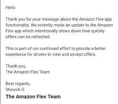 You're in the driver's seat. Psa Re Refresh Rates Slowed Amazonflexdrivers