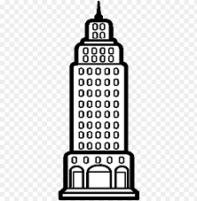 A few boxes of crayons and a variety of coloring and activity pages can help keep kids from getting restless while thanksgiving dinner is cooking. Skyscraper Coloring Page Png Image With Transparent Background Toppng
