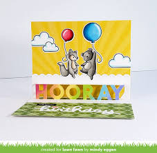Get the free cut files for this project. Pop Up Hooray Archives Lawn Fawn