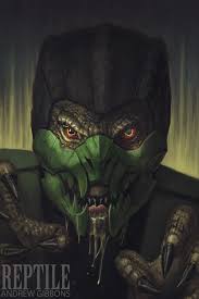 He'll spawn at about a dozen different locations, but you'll need kenshi's blindfold to. Reptile Mortal Kombat By Andrew Gibbons On Deviantart
