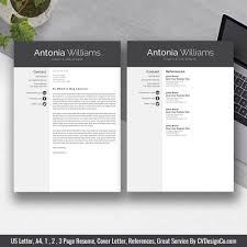 If possible, choose people who can discuss talents specific to the job you're applying for. Best Selling Ms Office Word Resume Cv Bundle The Sherry Resume Templates Cv Templates Cover Letter References For Unlimited Digital Download Cvdesignco Com