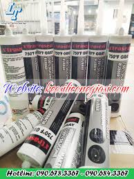 SỈ & LẺ KEO DÁN SILICONE CHỊU NHIỆT XTRASEAL 750F GRAY