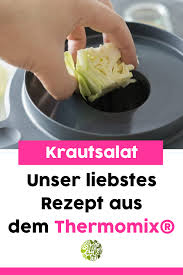Bayerischer Krautsalat Mit Dem Thermomix Rezept Krautsalat Salate Rezepte Thermomix Bayerischer Krautsalat