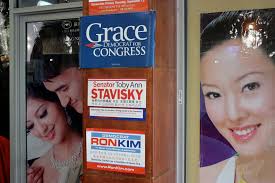 Election Day in Flushing, Queens, a multilingual event