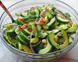 11 Lettuce Free Salads That Are Perfect For Summer And Fall Thai Cucumber Salad Cucumber Recipes Cucumber Recipes Salad