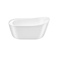 As you see the different styles of tubs, you will learn that we have purposely separated the tubs into categorical groups in order to make it simple for you to make a selection. Maax Davis 32 In W X 58 In L White Acrylic Oval Reversible Drain Freestanding Bathtub Rona