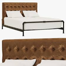 Make a teen platform bed with storage that is easy to build and maximizes material usage. 3d Rh Teen Finlay Platform Bed Cgtrader