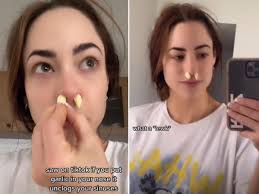 It'll loosen and thin the mucus that's causing your congestion. Please Don T Do Tiktok Hack And Put Garlic Cloves Up Your Nose Doctors Beg Indy100
