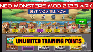 Neo monsters mod apk provides you with many stunning features that can make you the best trainer for monsters. Neo Monsters Mod 2 12 3 Apk 2020 Unlimited Training Points Neomonsters Unlimitedeverything Latest Youtube