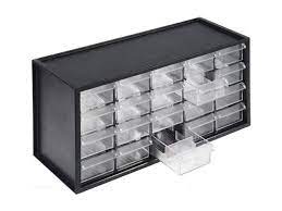 Plastic storage drawers and carts. 20 Clear Plastic Drawers A9 520 Ram Electronics