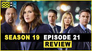 The season consists of 24 episodes. Law And Order Svu Season 19 Episode 21 Review Reaction Afterbuzz Tv Youtube