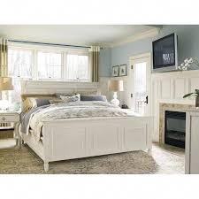 Universal Furniture Summer Hill Panel Bed In Cotton In 2019 Eclectic Craftsman Bedroom Furniture Sets White Queen Bed