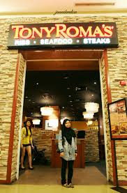 Tony roma's is the largest casual theme restaurant chain specializing in ribs in the world. Review I D Been Raising The Steaks With Tony Roma S Jannah Md Isa
