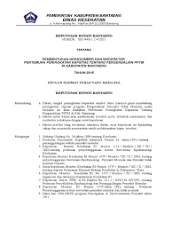 Honorarium yang diberikan kepada pejabat negara/pegawai aparatur sipil. Contoh Sk Narasumber Kegiatan Masnurul