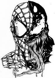 Bildergebnis Fur Venom Drawing Easy Spiderman Drawing Spiderman Coloring Marvel Coloring