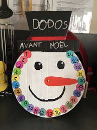 Calendrier De L Avent Dodos Avant Noel Noel Calendrier De L Avent Activite A Faire