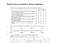 Nachhilfe ist flexibel und hat eine transparente kostenstruktur. Arbeitsblatt Kurzen Erweitern Und Ordnen Von Bruchen Geogebra