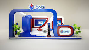 About qatar national bank (qnb). Qatar National Bank Exhibition Design On Behance