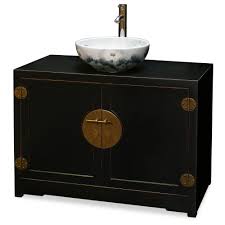 How's this for double sink bathroom vanity decorating ideas? Elmwood Ming Style Vanity Cabinet Asian Bathroom Vanity Cabinet China Furniture
