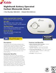 The co level is the highest reading since you last reset the detector, meaning you can become aware of unexpected carbon monoxide influxes. 21007268 Battery Operated Kidde Kn Cob B Lp Nighthawk Carbon Monoxide Alarm Fire Safety Carbon Monoxide Detectors