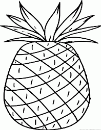 Enjoy some summertime coloring vibes with these pineapple coloring pages! Pineapples Coloring Pages Coloring Home