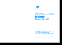 Descargar completas software y controlador y buscar actualizaciones y . Service Manual Bizhub 200 250 350 Pdf Descargar En Club De Diagramas