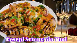 Resepi sotong masak kicap berempah ni agak istimewa dari masak kicap biasa. Resepi Sotong Ala Thai Manis Masam Masin Semua Ada Yummy Youtube