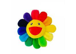 Brand new takashi murakami flower pin rainbow 100% authentic with tag. Takashi Murakami Flower Plush Pin Rainbow Yellow Murakami Flower Murakami Takashi Murakami