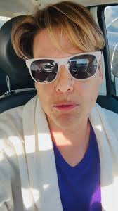 Most people film themselves getting ready for the big event, or going out 