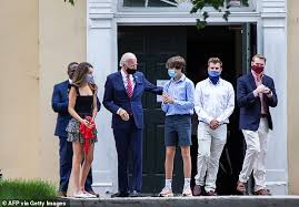 This is how the communist chinese government blacks mail american politicians and businessmen in exchage for national security information and political favours that would make. Joe Biden Attends The Confirmation Ceremony Of His Granddaughter Natalie Daily Mail Online