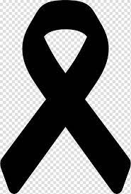 2004 Madrid Train Bombings Spain Awareness Ribbon Black Ribbon Mourning Others Transparent Background Png Cl Awareness Ribbons Transparent Background Clip Art