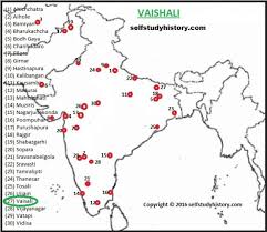 Detailed clear large political map of india dshowing names of capital city, towns, states, provinces and boundaries with neighbouring countries. Indian History Through Map Part B Self Study History