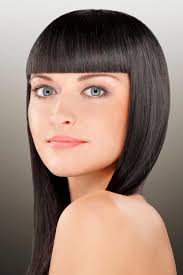 La biosthetique spring summer collection 2014 eine einfache. Exakter Gerader Pony Frisuren Mit Geradem Pony