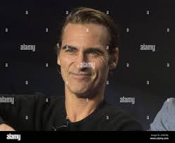 Actor Joaquin Phoenix attends a press conference to promote the movie "The  Sisters Brothers" during the 2018 Toronto International Film Festival in  Toronto