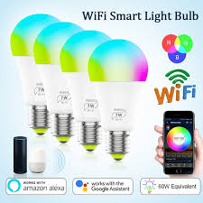 Wake Up Lights No Hub Required Magic Light 10 Watt Dimmable Color Changing Music Light Bulb Multicolor Dimmable Bluetooth Smart Light Bulb Led Bulbs Light Bulbs