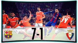 Comparison of the last 10 direct meetings between osasuna pamplona and fc barcelona. Fc Barcelona Vs Osasuna 7 1 Skrot Meczu 26 04 2017 Hd 720p Youtube