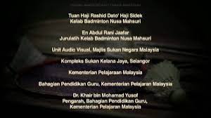 Lebih baik mati berjuang daripada menanggung malu kerana menyerah kalah. Biar Putih Tulang Jangan Putih Mata Packaging Youtube