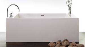 Free Standing Bathtub Rectangular Composite Double Cube Bc 03 Wetstyle Modern Bathtub Large Bathtubs Free Standing Bath Tub
