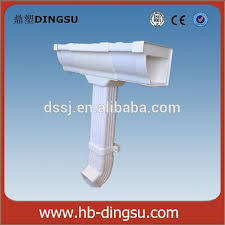 Pvc 12 x 12 x 12 sdr35 downspout adapter (centered) (dsa x spigot) $275.41. Pvc Rectangular Gutter System Downspout Or Downpipe Fitting Pipe Connector China Manufacturer Roofing Using Rain Carrying System View Pvc Downpipe Ds Product Details From Hebei Dingsu Plastic Sales Co Ltd On Alibaba Com