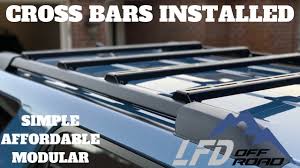 Lfd Off Road Modular Cross Bar Install Toyota 4runner 5th Gen Youtube In 2020 4runner Toyota 4runner Modular