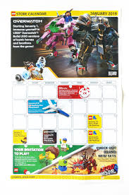 Lego January 2019 Store Calendar Promotions Events The Brick Fan