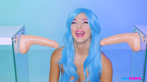 Evelin Stone Double Blowjob with Massive Double Cum ...