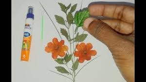 Wedding cards, greeting cards, jewellery and even iphone cases to name a few becomes all the more special with those carefully and beautifully preserved and pressed blossoms. How To Make Greeting Cards By Pressed Flowers Part 1 Youtube
