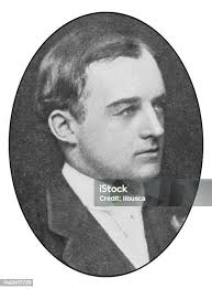 Portrait Of Notable New Yorkers Randolph Guggenheimer Lawyer Stock  Illustration