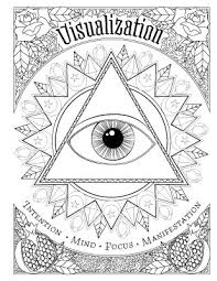 Book Of Spells Witch Coloring Pages Book Of Shadows Coloring Books