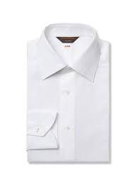 White Couture Cotton Checked Shirt Fw18 10288588 Zegna